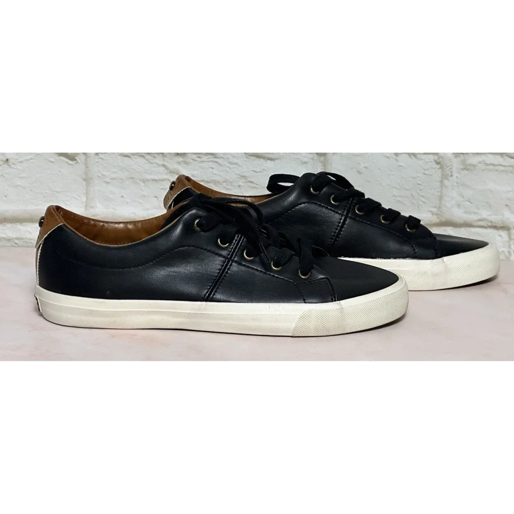 G.H. Bass & Co. Men's Boy's Black‎ Preppy Sneakers Size 8M